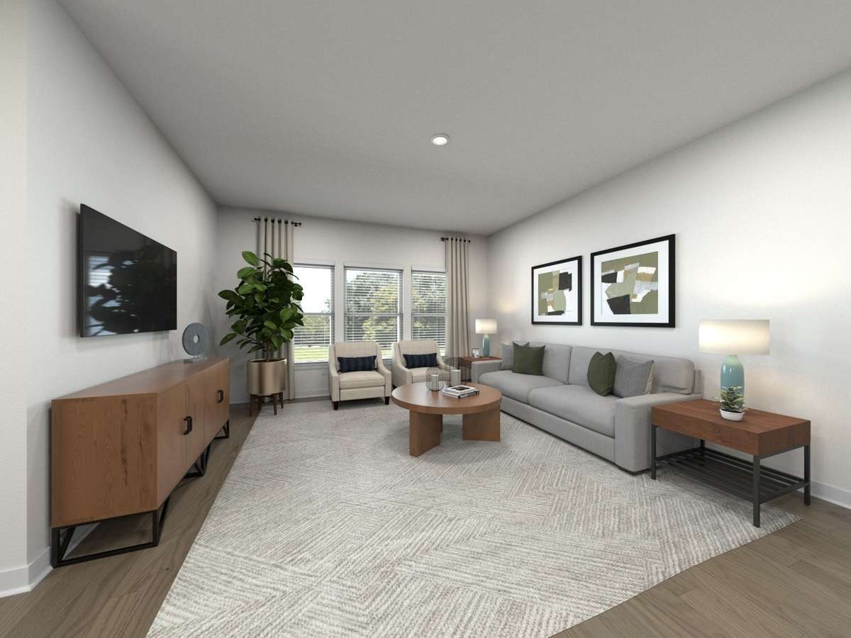 Photo is not of the actual home, but is an inspirational photo of builder’s model home and may depict options, furnishings, and/or decorator features that are not included