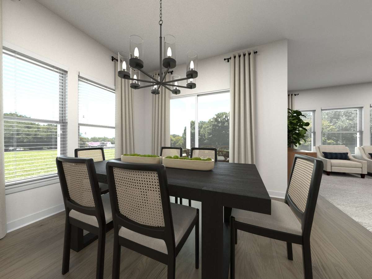 Photo is not of the actual home, but is an inspirational photo of builder’s model home and may depict options, furnishings, and/or decorator features that are not included