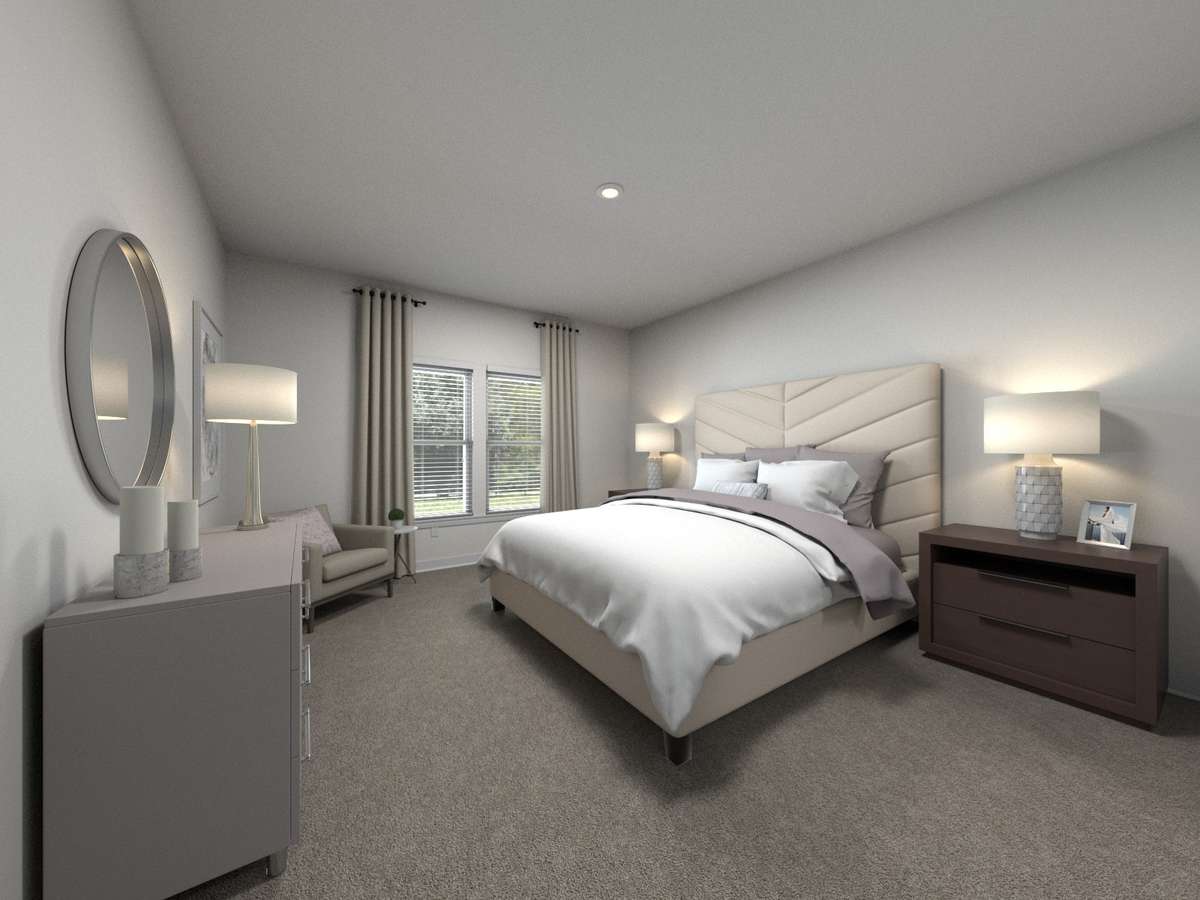 Photo is not of the actual home, but is an inspirational photo of builder’s model home and may depict options, furnishings, and/or decorator features that are not included