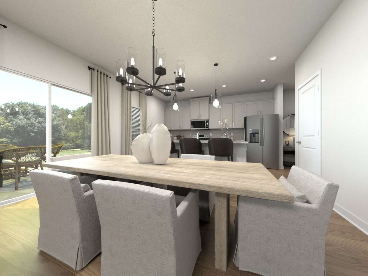 Photo is not of the actual home, but is an inspirational photo of builder’s model home and may depict options, furnishings, and/or decorator features that are not included