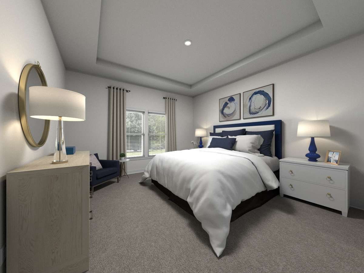 Photo is not of the actual home, but is an inspirational photo of builder’s model home and may depict options, furnishings, and/or decorator features that are not included