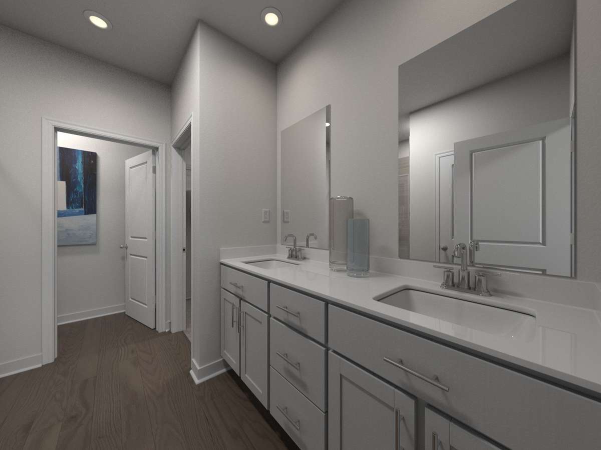Photo is not of the actual home, but is an inspirational photo of builder’s model home and may depict options, furnishings, and/or decorator features that are not included
