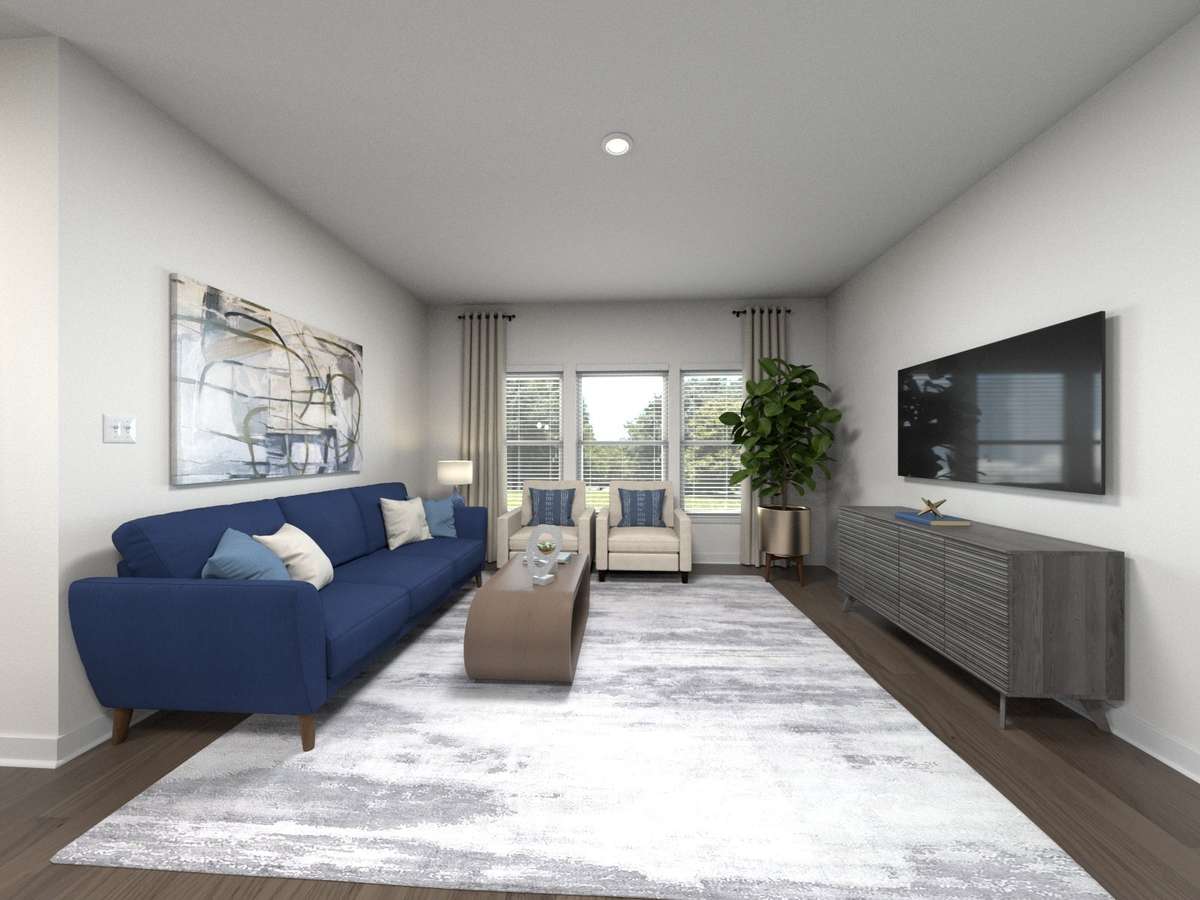Photo is not of the actual home, but is an inspirational photo of builder’s model home and may depict options, furnishings, and/or decorator features that are not included