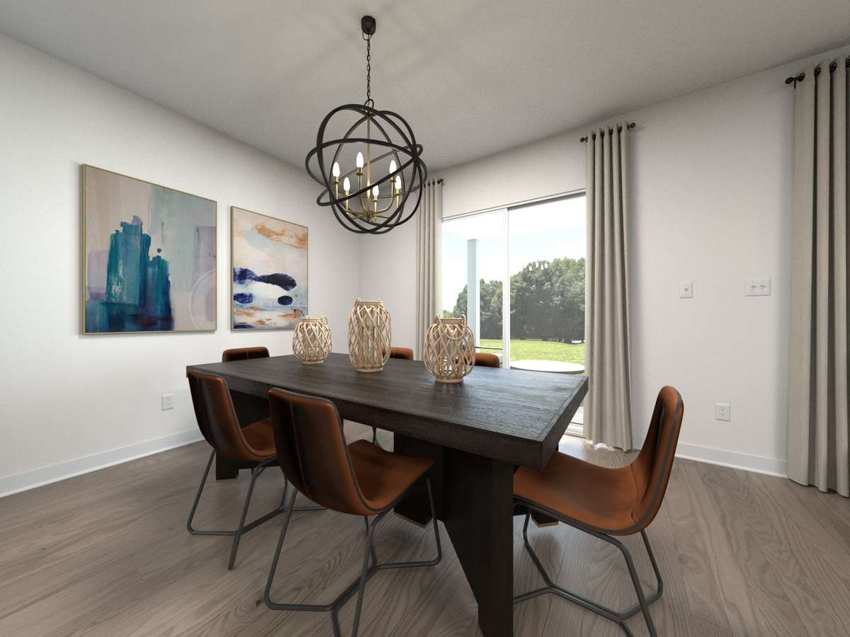 Photo is not of the actual home, but is an inspirational photo of builder’s model home and may depict options, furnishings, and/or decorator features that are not included