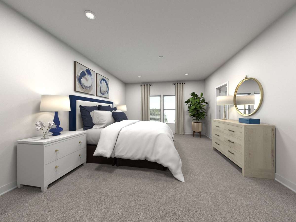 Photo is not of the actual home, but is an inspirational photo of builder’s model home and may depict options, furnishings, and/or decorator features that are not included