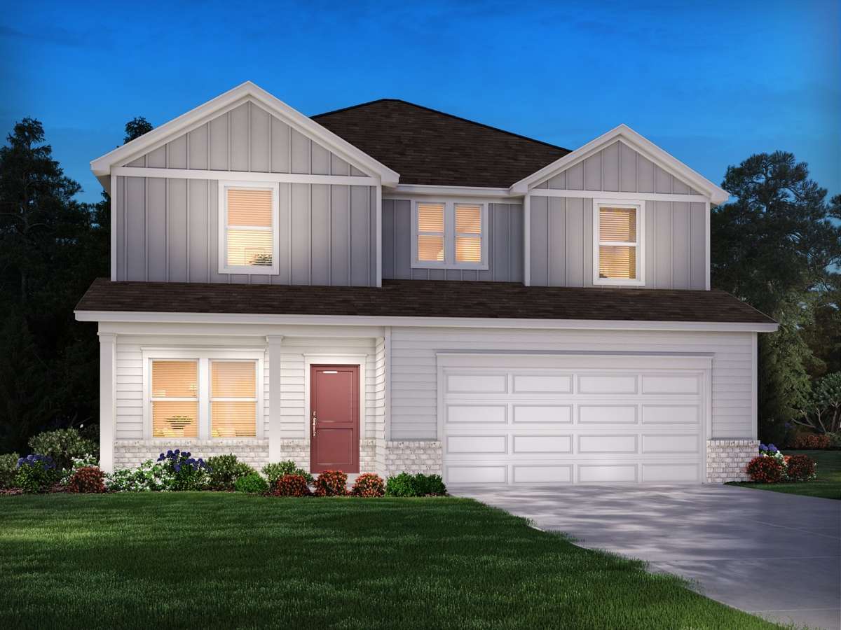 Photo is not of the actual home, but is an inspirational photo of builder’s model home and may depict options, furnishings, and/or decorator features that are not included