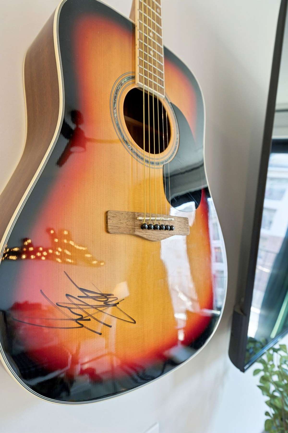 Personally Signed Thomas Rhett Guitar!