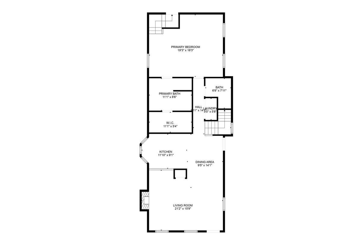 Main Level Floor Plan