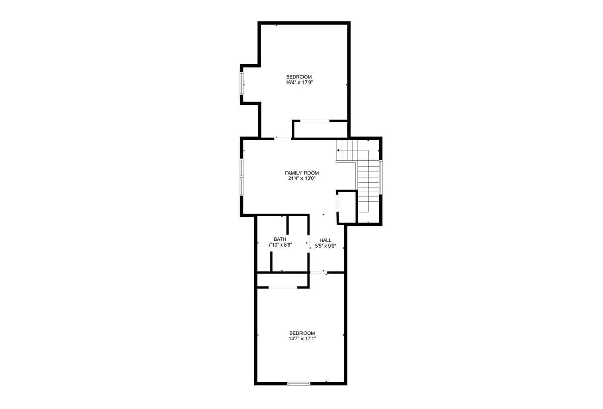 2nd Level Floor Plan.