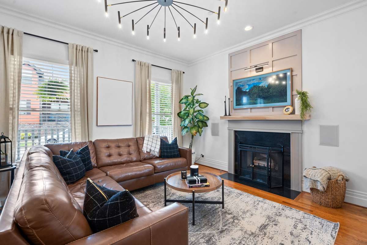 Staged Living Room