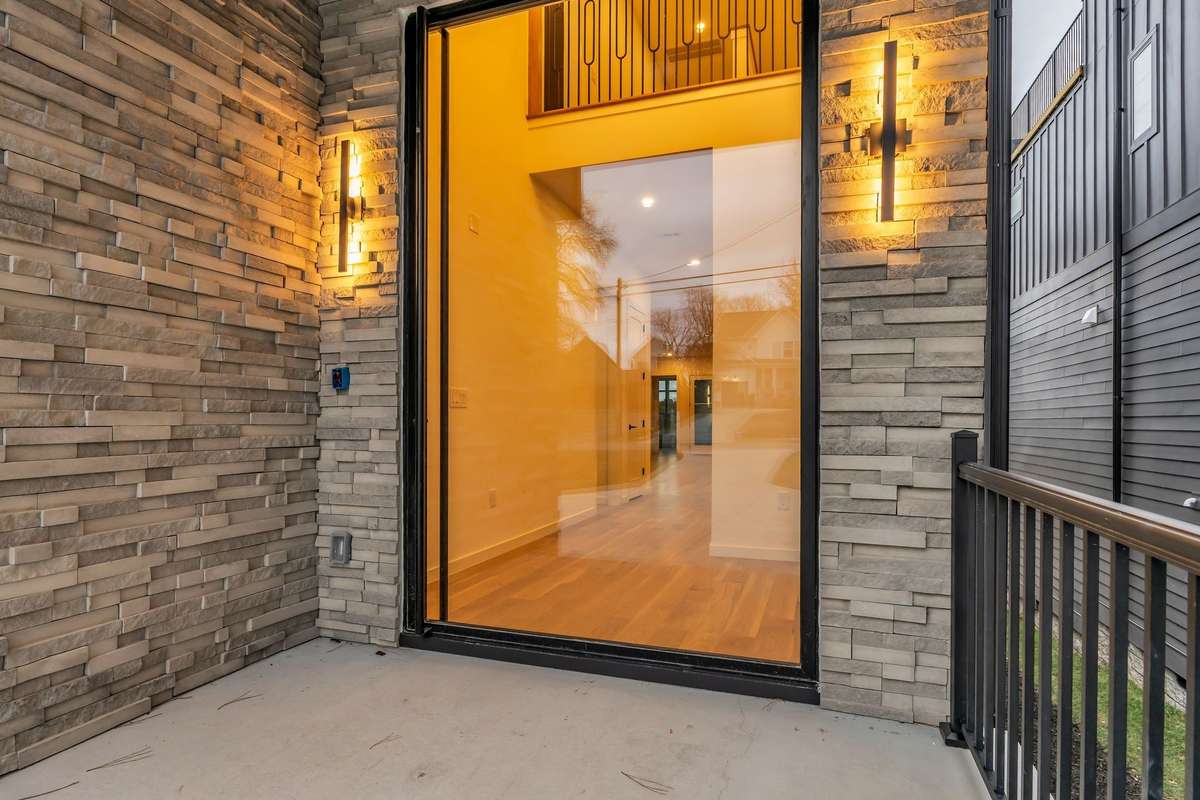 Impressive 6ft wide pivot front door