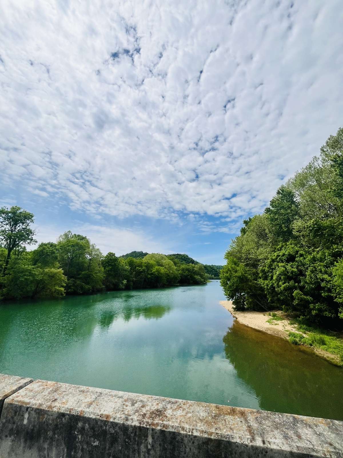 Crossing over the River Road bridge to get to your new home is one of the best parts of the drive!
