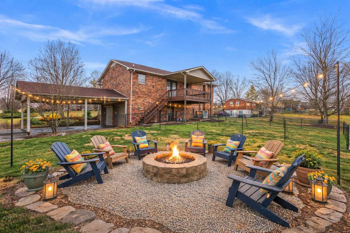 VIRTUALLY STAGED BACK YARD