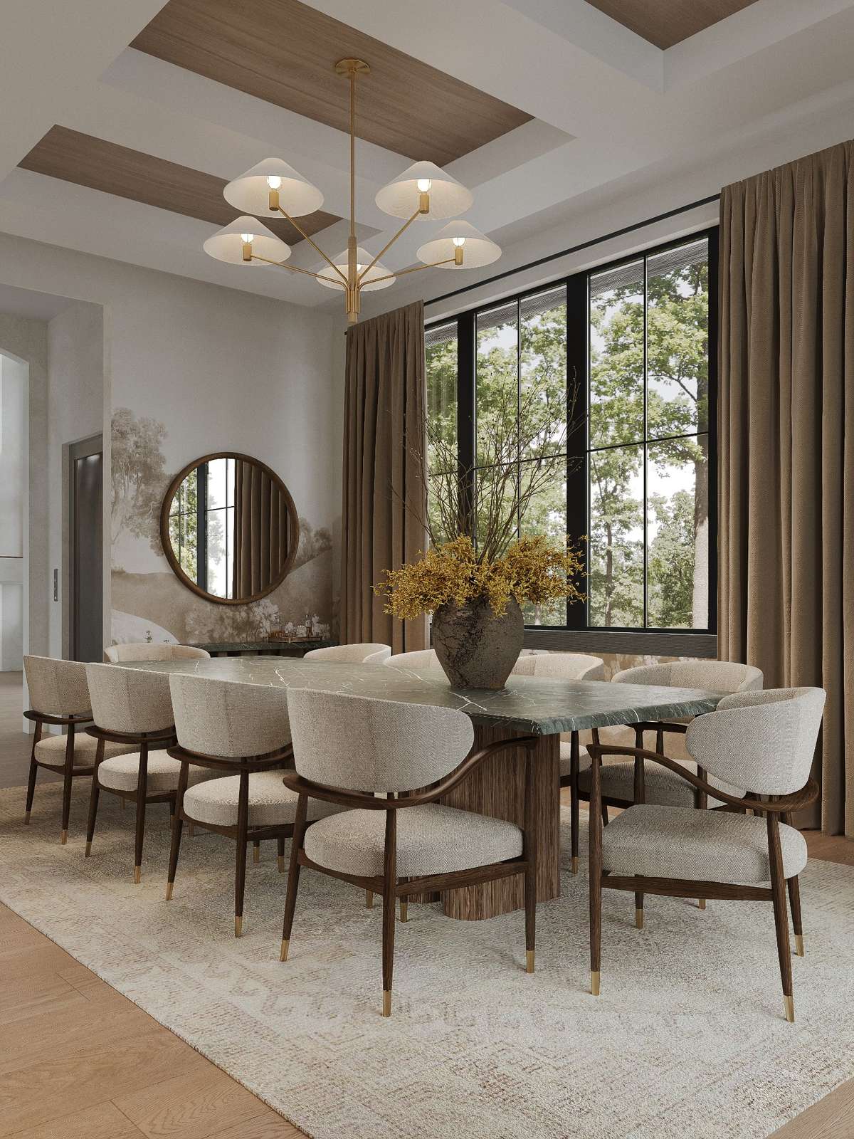 *The rendered images of the home are purely conceptual and serve as an artistic representation for visualizing the design, and should not be considered an accurate depiction of the actual build.