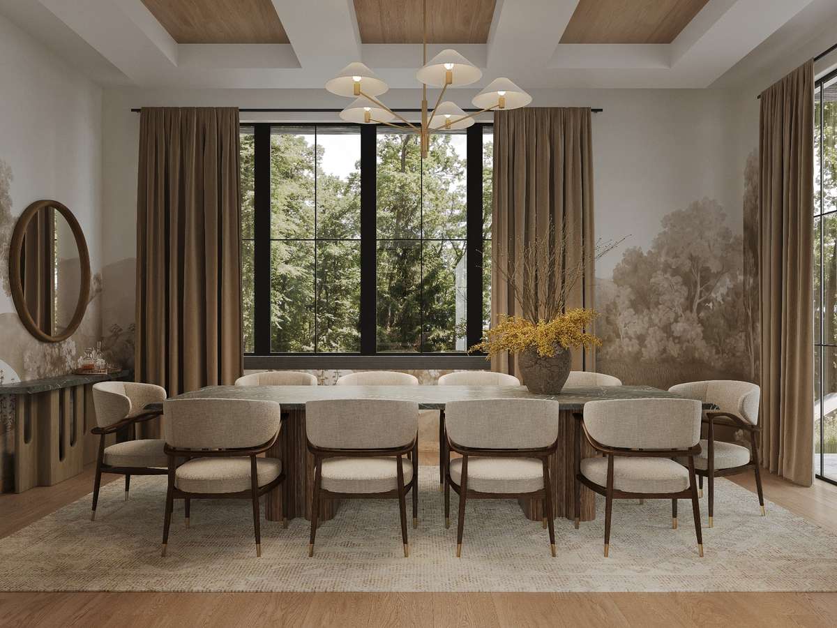 *The rendered images of the home are purely conceptual and serve as an artistic representation for visualizing the design, and should not be considered an accurate depiction of the actual build.