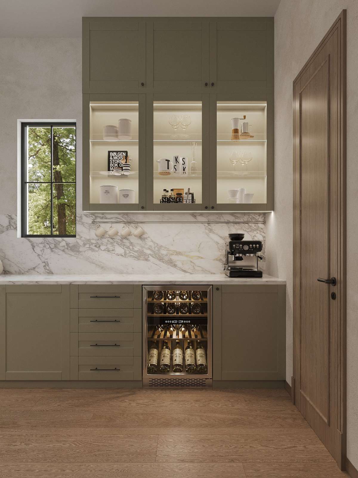 *The rendered images of the home are purely conceptual and serve as an artistic representation for visualizing the design, and should not be considered an accurate depiction of the actual build.