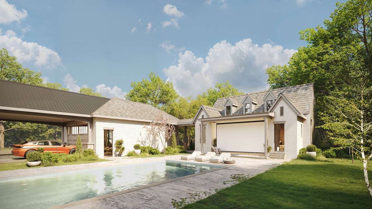 *The rendered images of the home are purely conceptual and serve as an artistic representation for visualizing the design, and should not be considered an accurate depiction of the actual build.