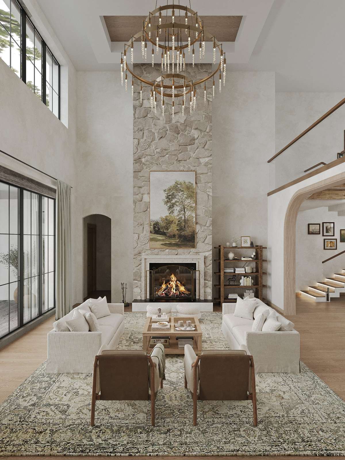 *The rendered images of the home are purely conceptual and serve as an artistic representation for visualizing the design, and should not be considered an accurate depiction of the actual build.
