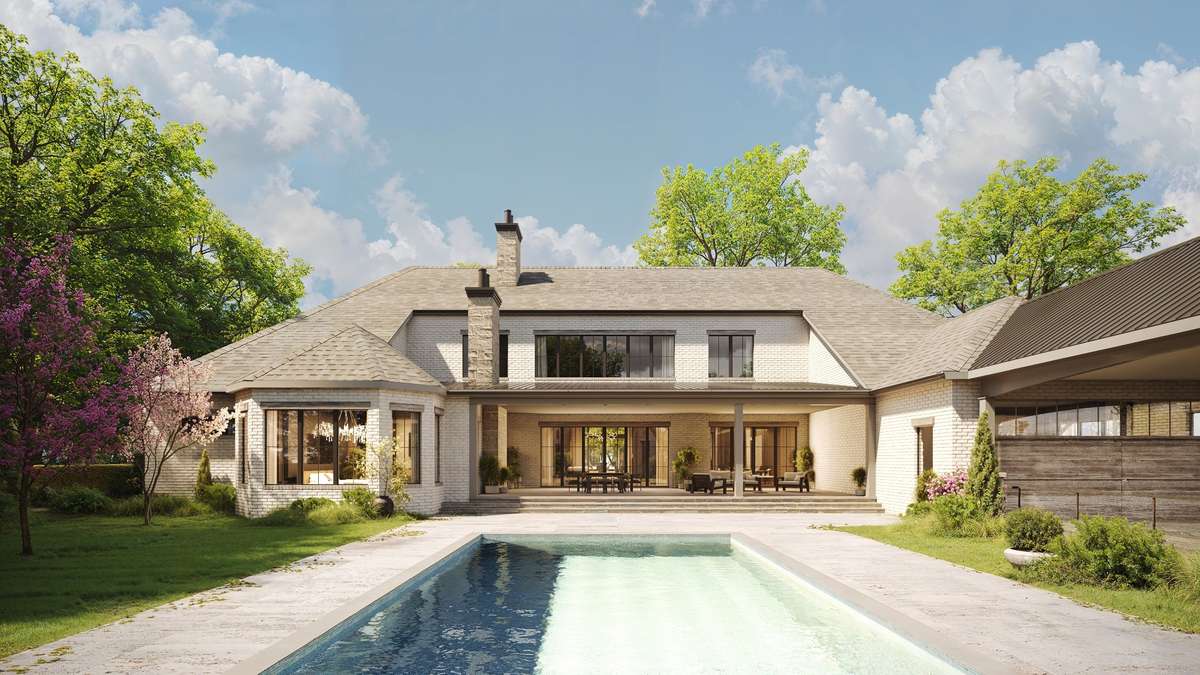 *The rendered images of the home are purely conceptual and serve as an artistic representation for visualizing the design, and should not be considered an accurate depiction of the actual build.