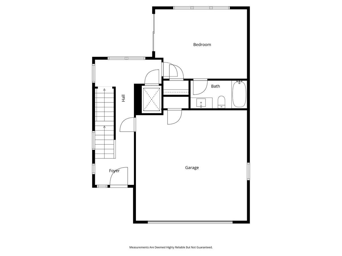 Main level floorplan
