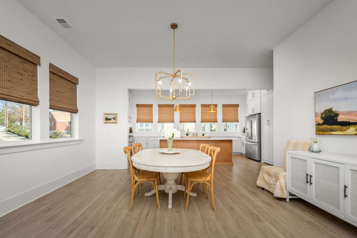 Large dining space