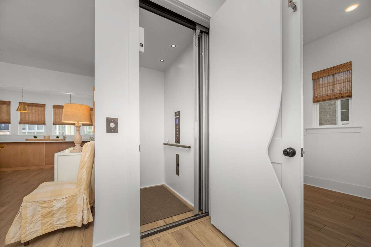 Your own elevator for easy transition between floors!