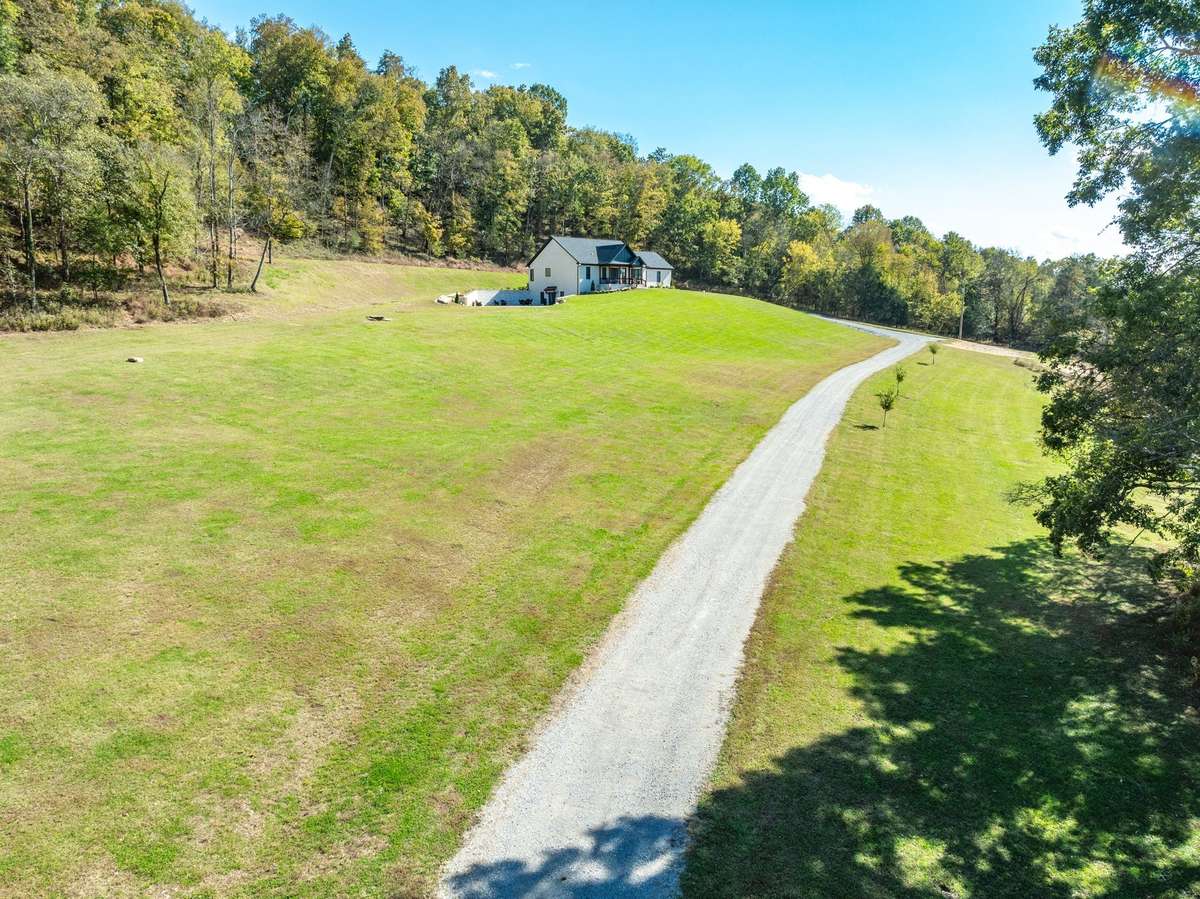 Very long driveway.