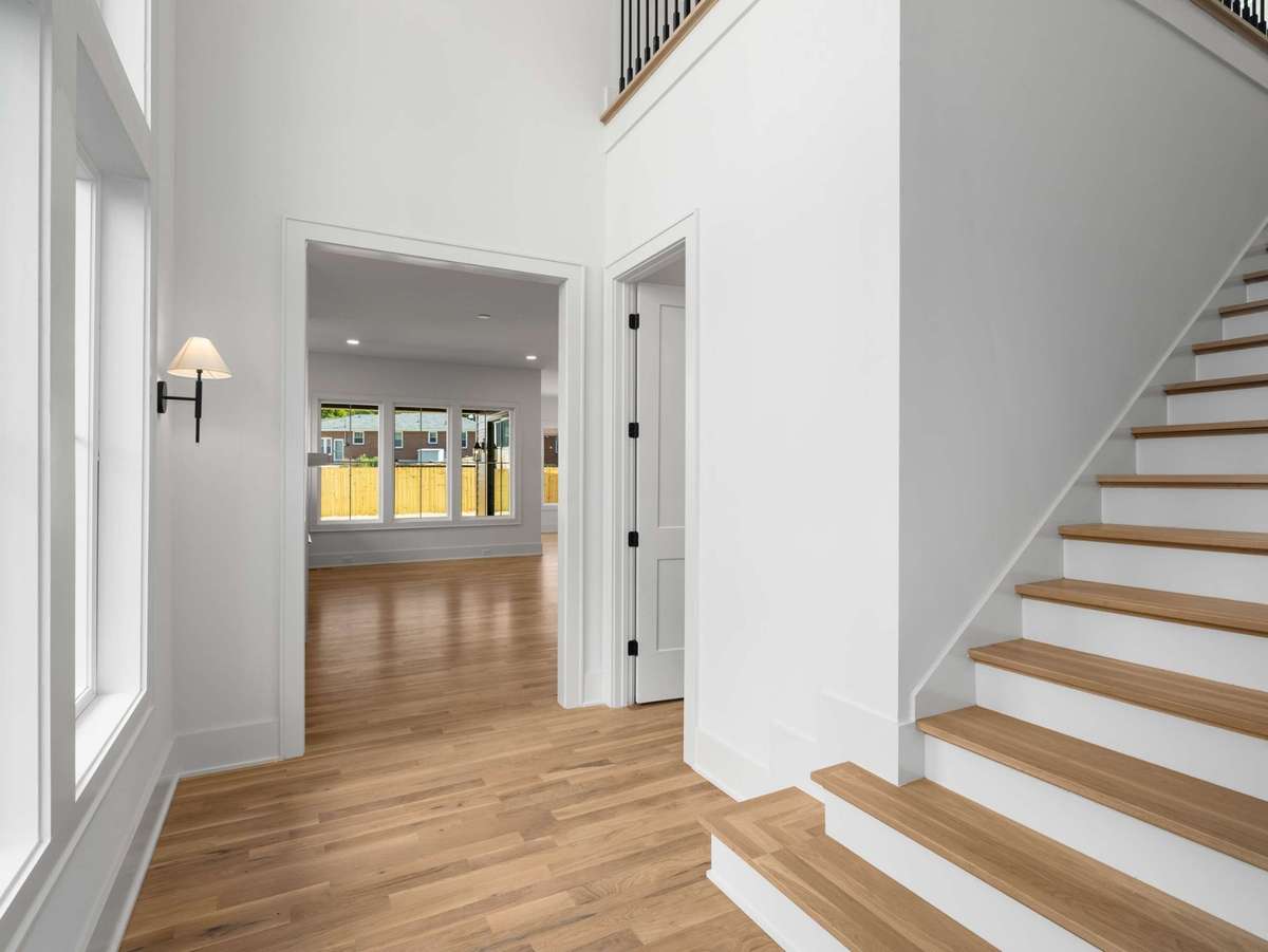 Beautiful, light-filled entry way
