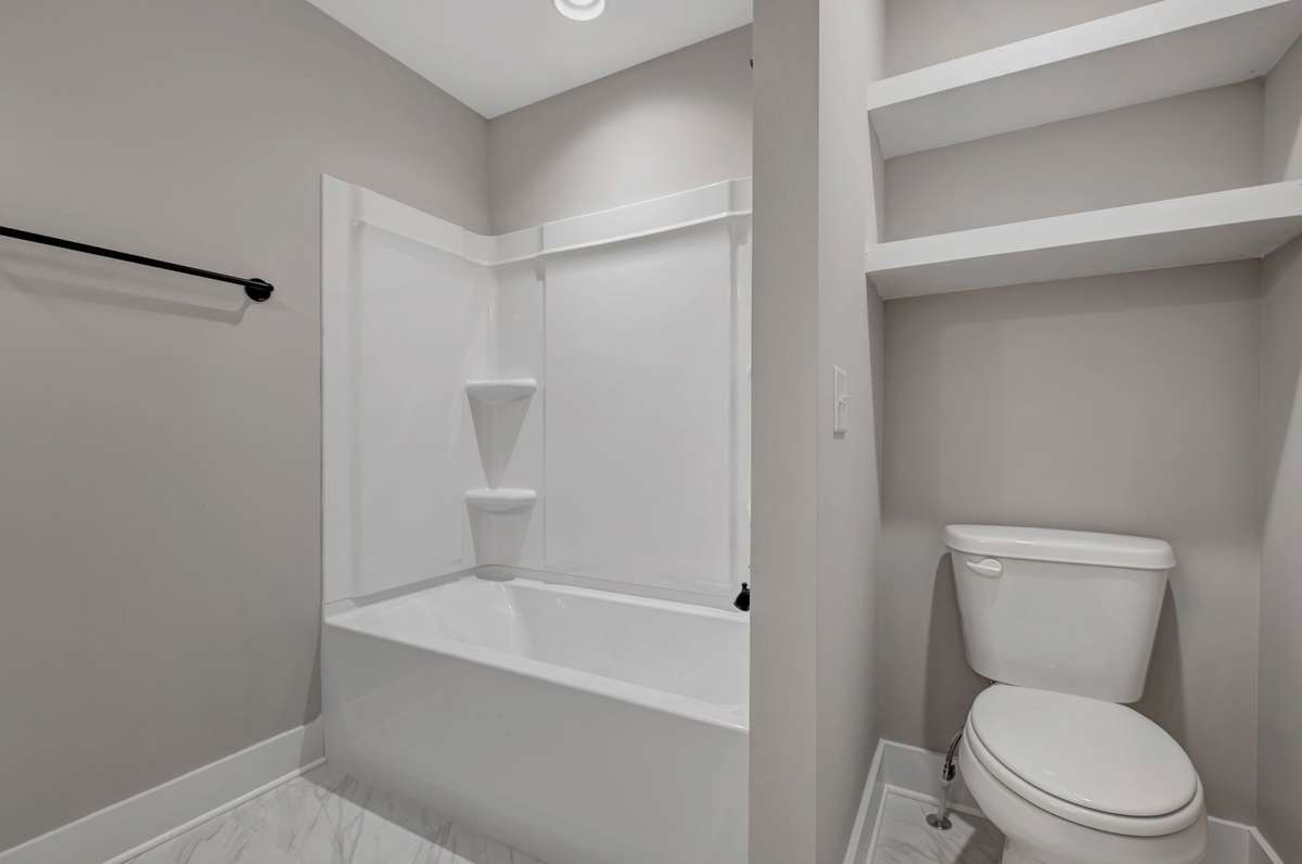 Example of builder's work from the Aspen plan in Saddle Ridge. Actual Summit home will vary.