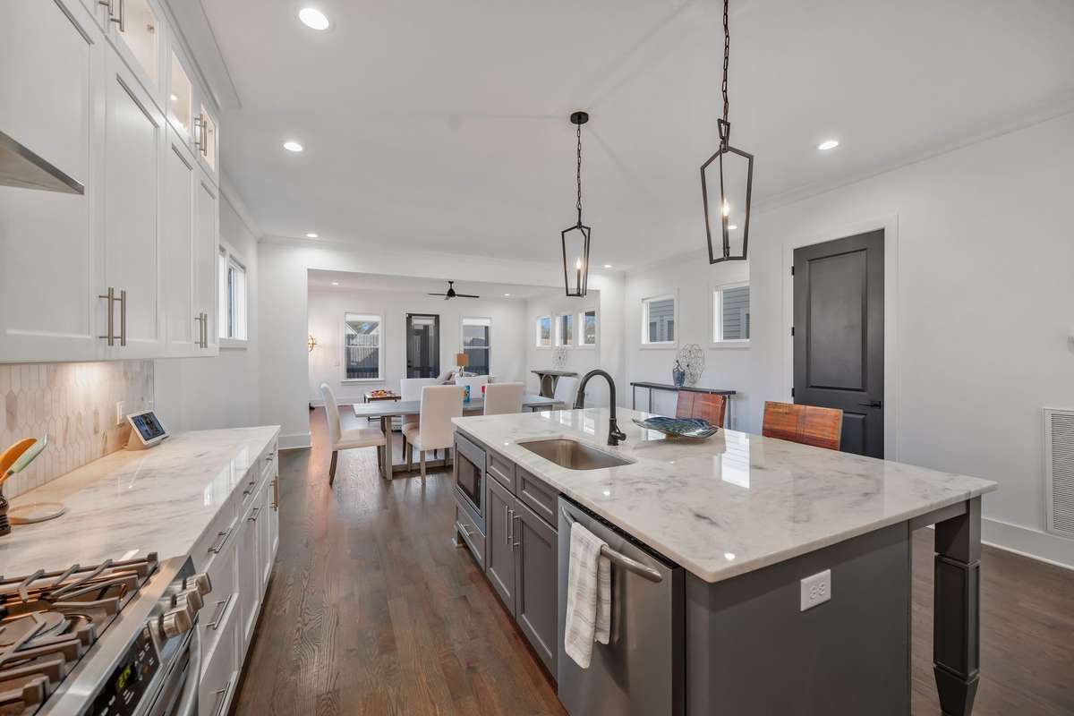 Stainless Appliances Gas Range and Refrigerator are included