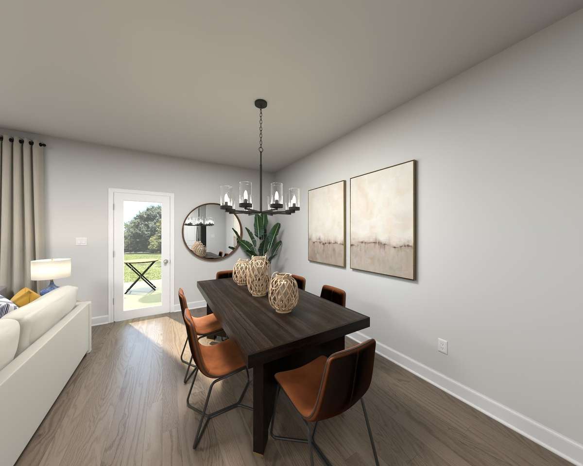 Photo is not of the actual home, but is an inspirational photo of builder’s model home and may depict options, furnishings, and/or decorator features that are not included