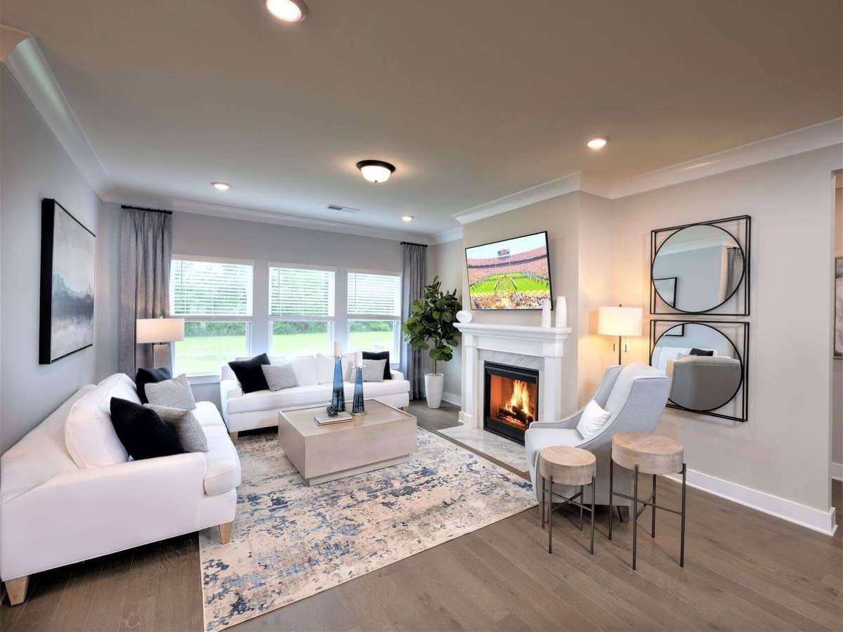 Photo is not of the actual home, but is an inspirational photo of builder’s model home and may depict options, furnishings, and/or decorator features that are not included