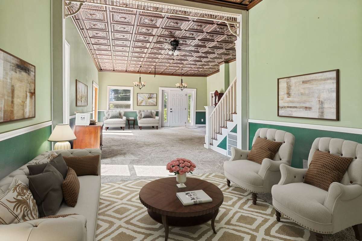 Living Room - Virtually Staged