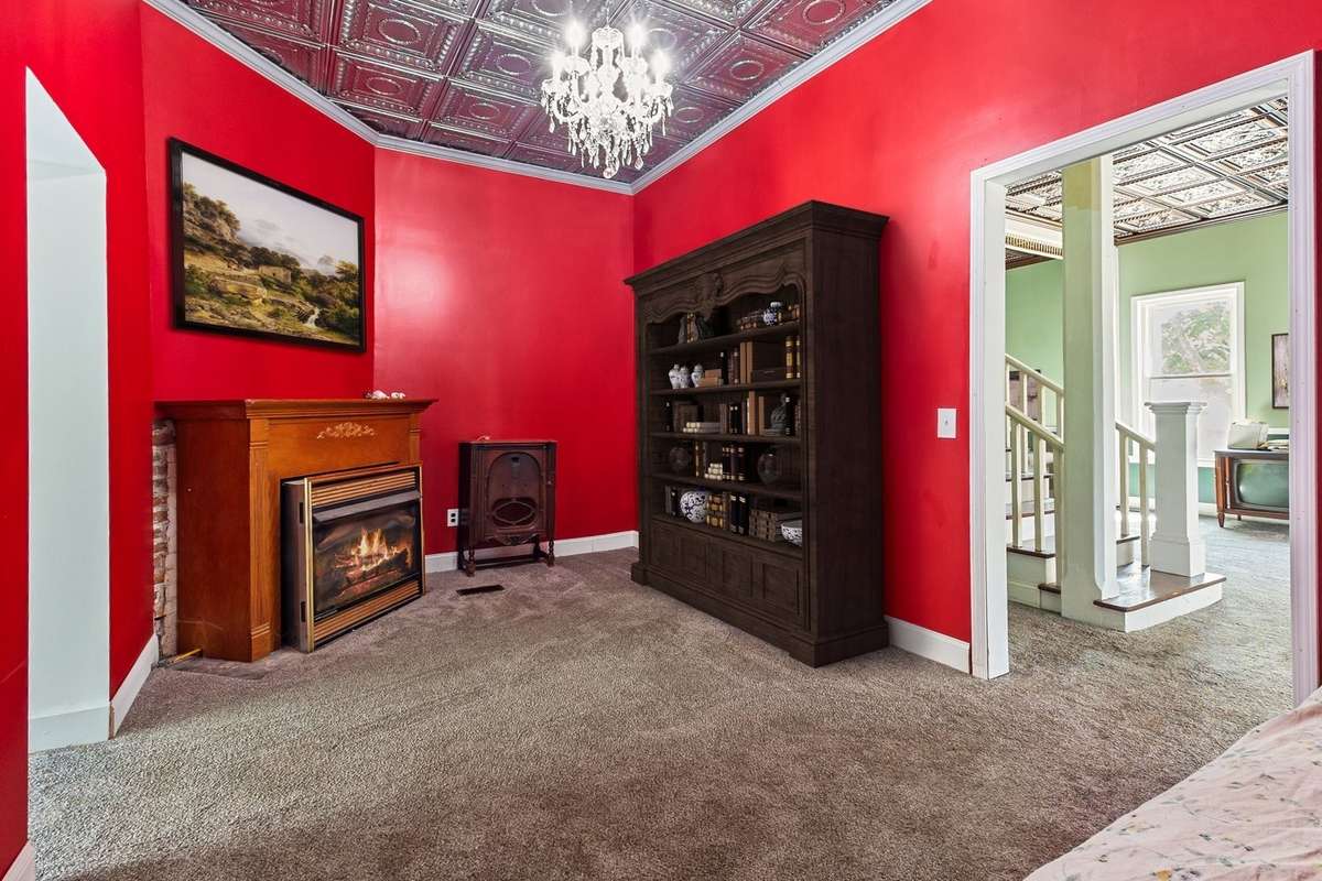 Library - Virtually Staged