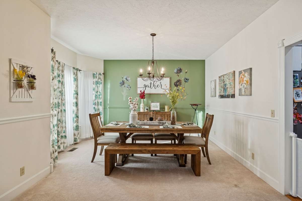 Formal Dining. Reading nook, Office Space, Play area, Flex space