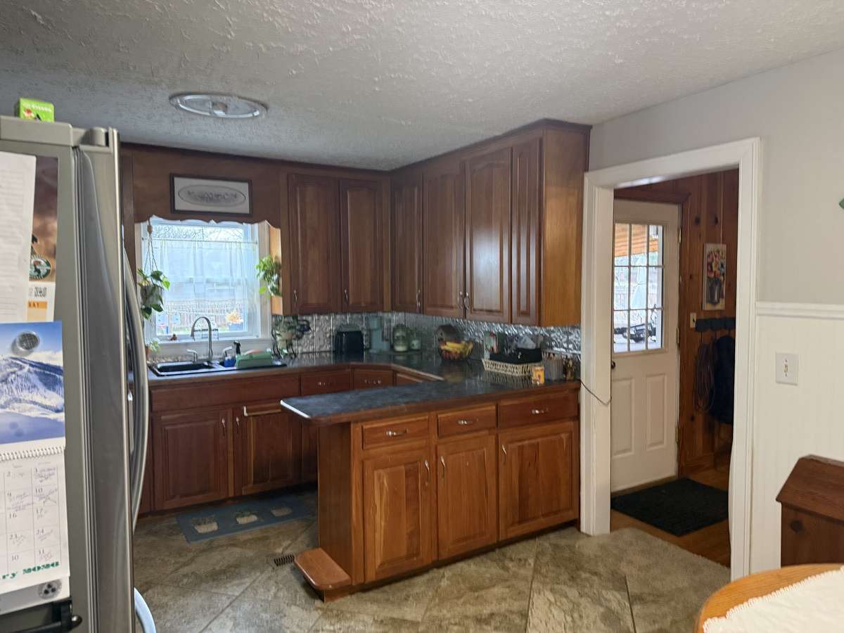 Another view of the updated kitchen