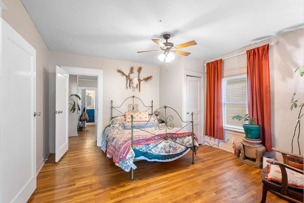 First Bedroom next to Living Room and Office