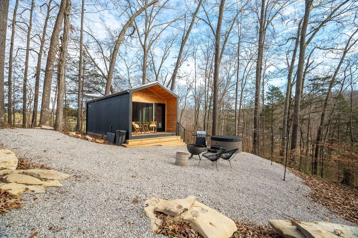 The other Tiny Home used for Short-term Rentals on multiple platforms