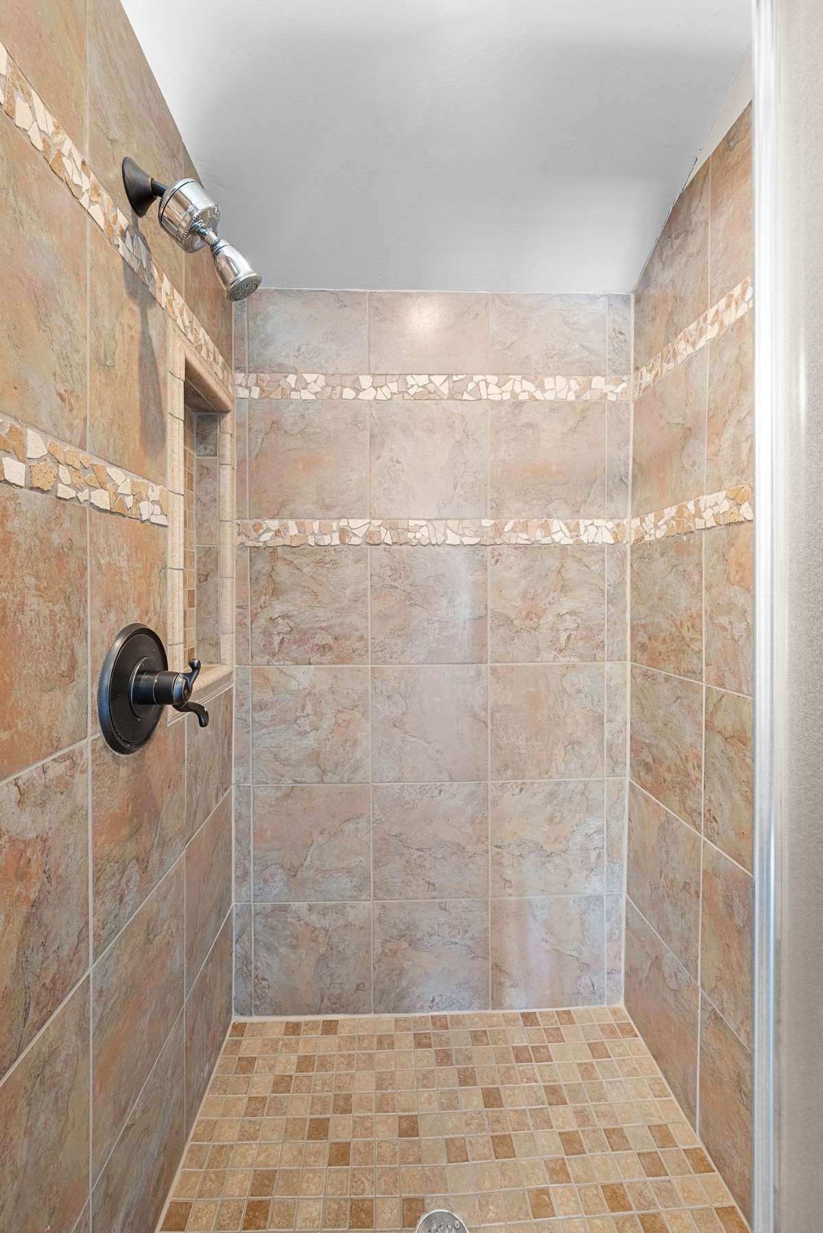 Large walk-in shower