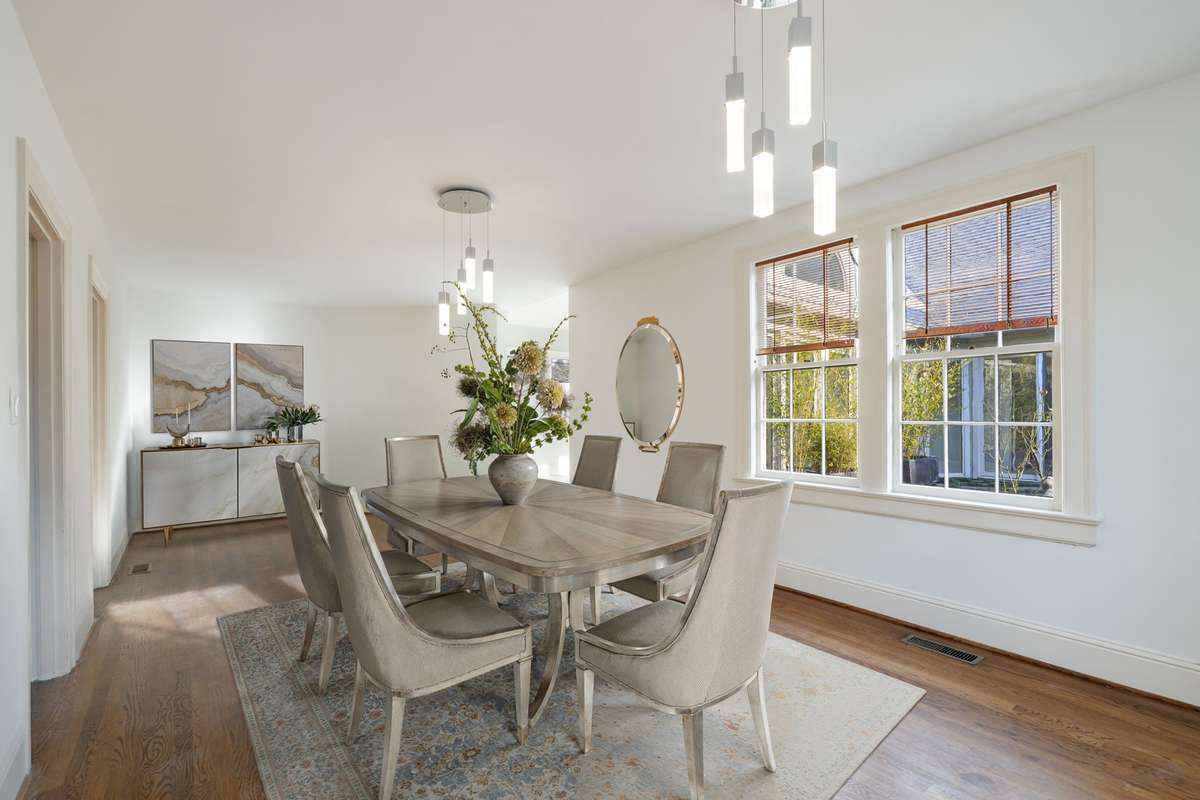 Virtually staged to showcase the room's potential