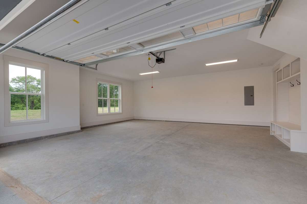 Oversized finished 2 Car Garage with optional mudroom built in add on
