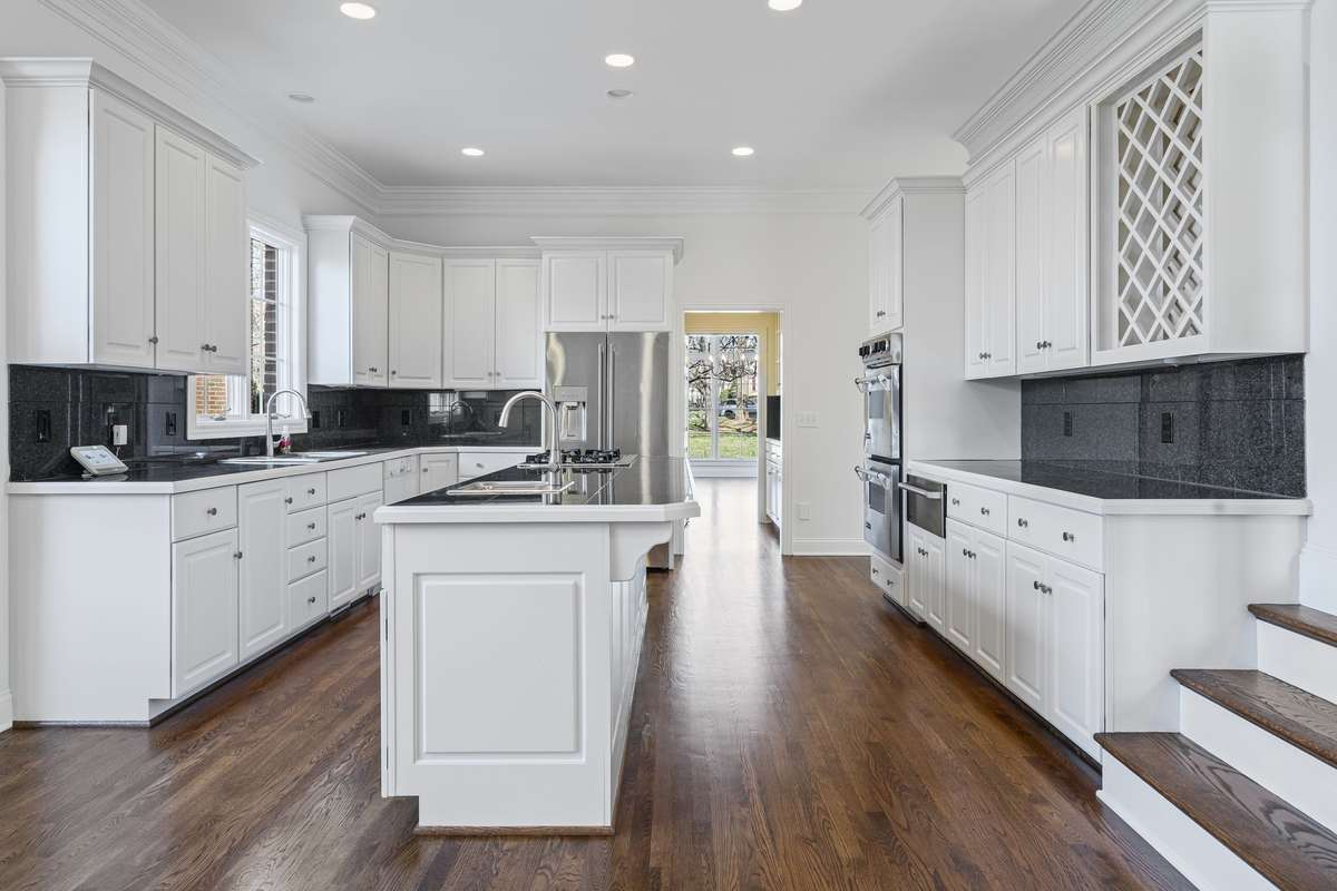 Another view of kitchen from breakfast area