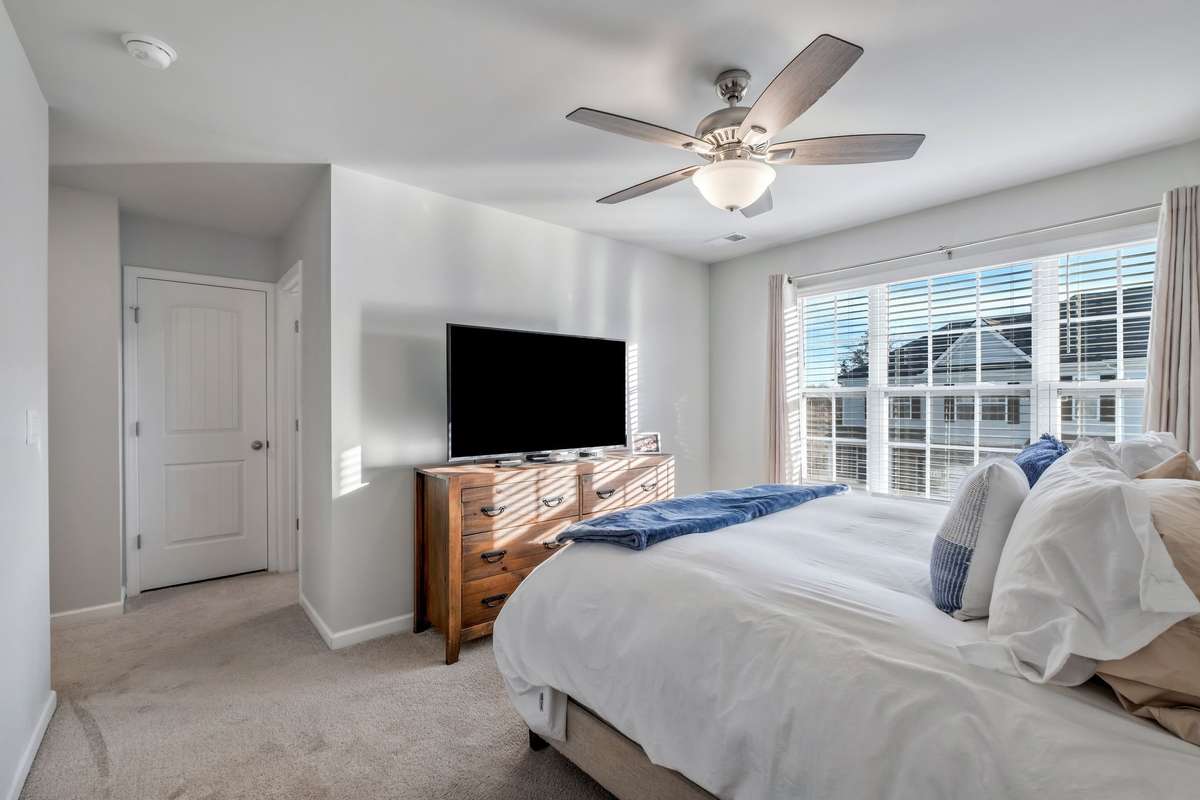 Primary Bedroom on front of home
