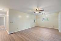 *DEN WITH BUIL-IN BOOKCASES AND OPENS INTO THE FLORIDA ROOM*