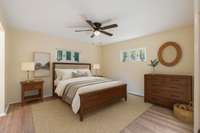 *VIRTUALLY ENHANCED PRIMARY BEDROOM*