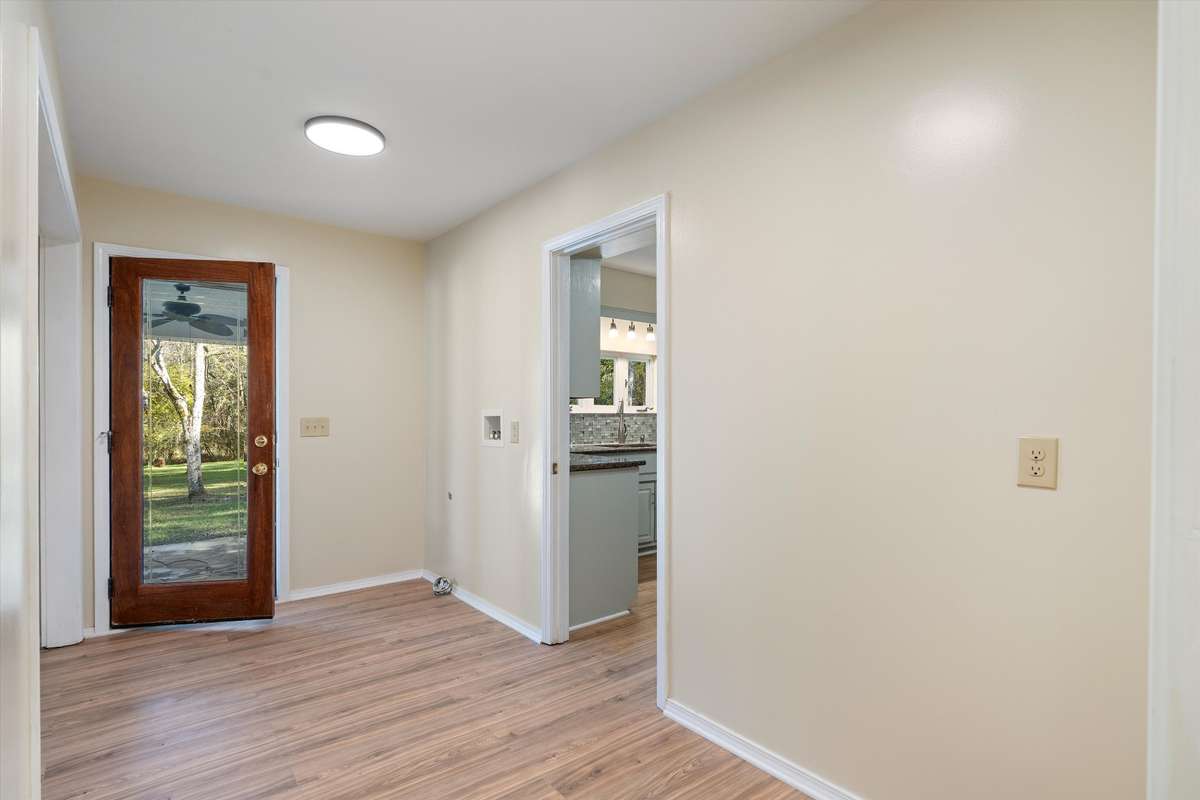 *LAUNDRY ROOM/MUDROOM WITH ACCESS INTO THE KITCHEN OR THE HALF BATHROOM*