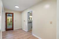 *LAUNDRY ROOM/MUDROOM WITH ACCESS INTO THE KITCHEN OR THE HALF BATHROOM*