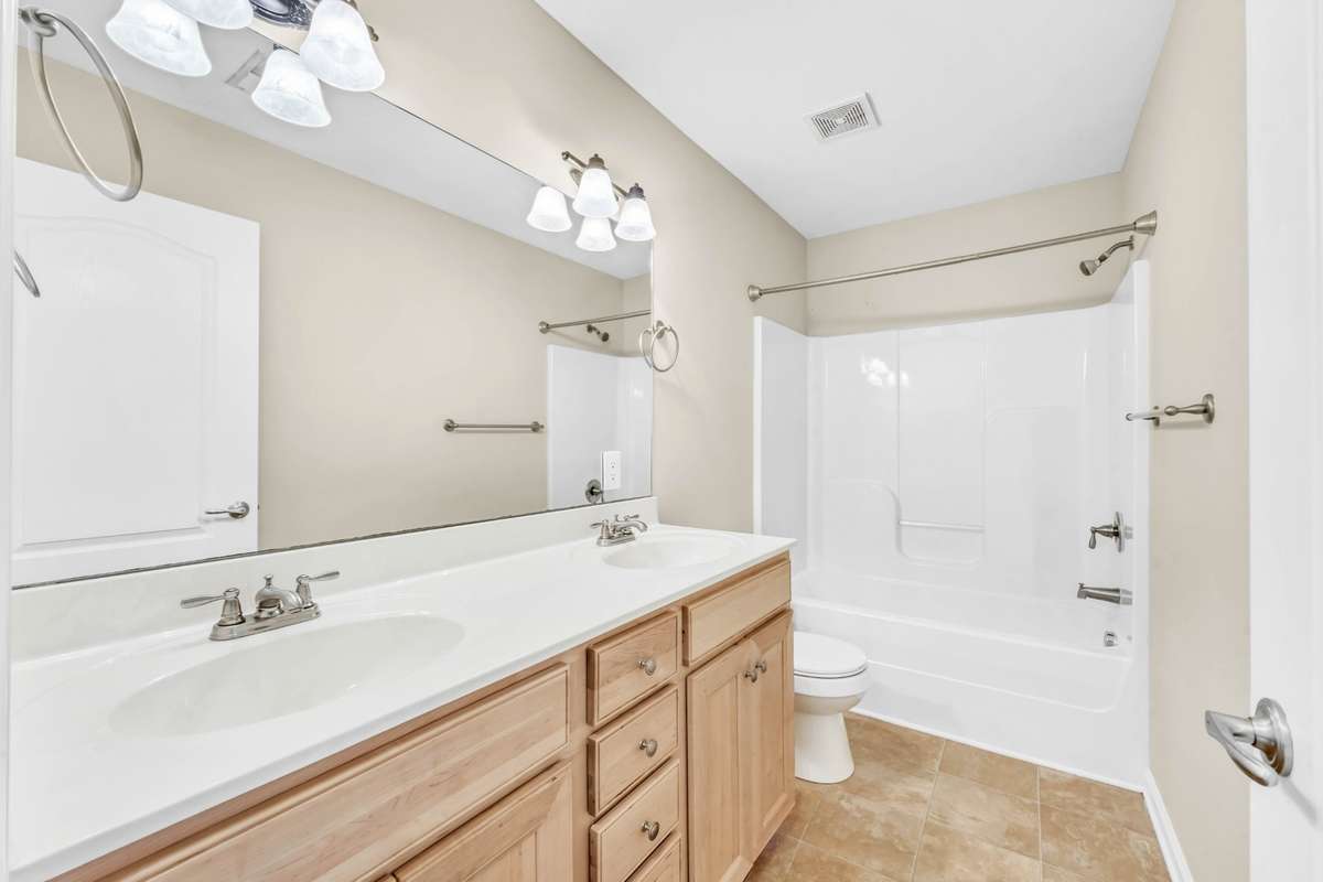 3rd full bathroom is located upstairs with bedroom 3 & 4