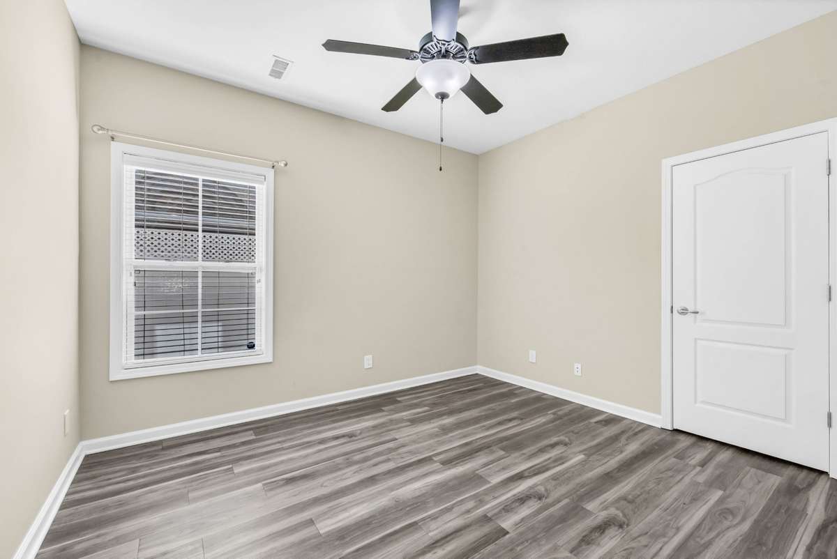 Bedroom 2 is on the main level.