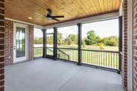 Upgraded Screened-In Porch